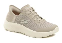 Skechers 124836-TPE béžové dámské Slip-in polobotky