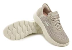 Skechers 124836-TPE béžové dámske Slip-in poltopánky