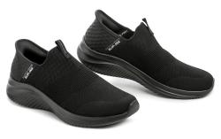 Skechers 232450-BBK černé pánské Slip-in polobotky