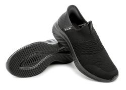 Skechers 232450-BBK černé pánské Slip-in polobotky