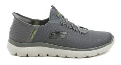 Skechers 2324587-CHAR šedé pánské Slip-in polobotky