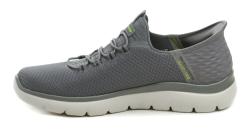Skechers 2324587-CHAR šedé pánské Slip-in polobotky