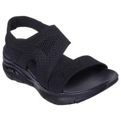 Skechers Arch Fit Brightest Day W black 2025 dámske sandále Skechers Arch Fit Brightest Day W black 2025 dámske sandále