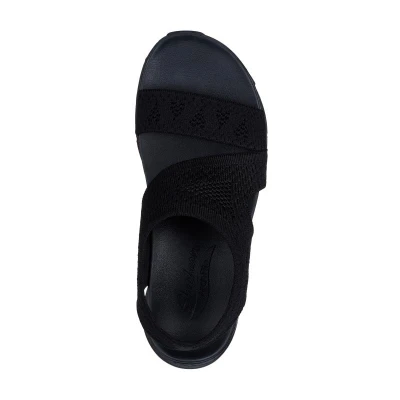 Skechers Arch Fit Brightest Day W black 2025 dámské sandály
