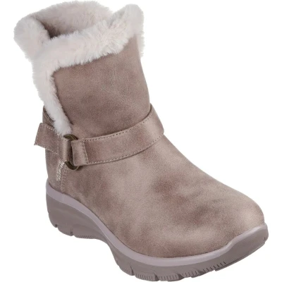 Skechers Easy Going Dreamer dark taupe dámské zimní boty