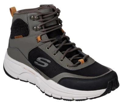 Skechers Escape Plan 2.0 Woodrock olive/black pánské tenisky