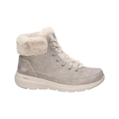 Skechers Glacial Ultra W taupe dámské zimní boty