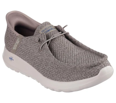 Skechers Go Walk Max Halycon Slip-Ins taupe pánské tenisky