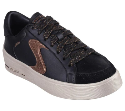 Skechers Hiland Quite Chic black/brown dámské tenisky
