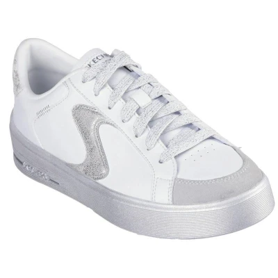 Skechers Hiland Quite Chic white/silver dámské tenisky