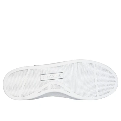 Skechers Hiland Quite Chic white/silver dámské tenisky