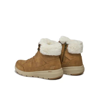 Skechers On-The-Go Glacial Ultra Cozyly chestnut dámské zimní boty