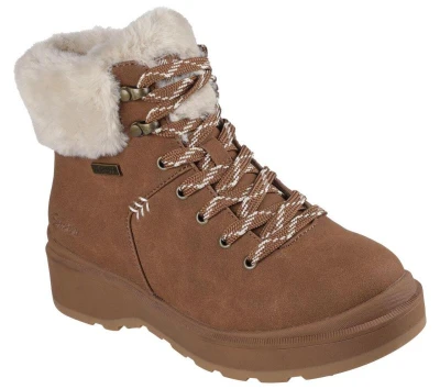 Skechers Park City chestnut dámské zimní boty