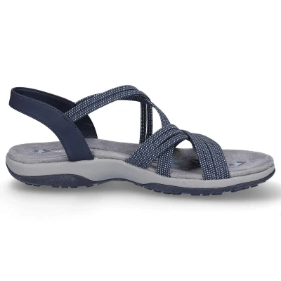 Skechers Reggae Slim Turn It Up W navy dámské sandály