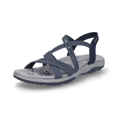 Skechers Reggae Slim Turn It Up W navy dámské sandály