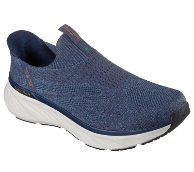Skechers Relaxed Fit Edgeride Commissioner Slip-Ins M navy/orange pánské tenisky