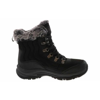 Skechers Trego Stormie WP W black/black dámské zimní boty