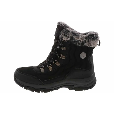 Skechers Trego Stormie WP W black/black dámské zimní boty
