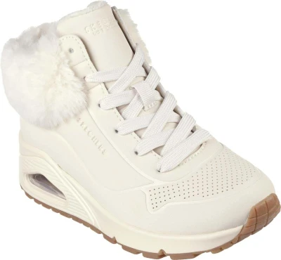 Skechers Uno Fall Air natural dětské zimní boty