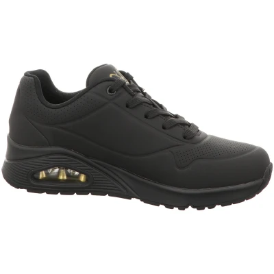 Skechers Uno Golden Heart black/gold dámské tenisky