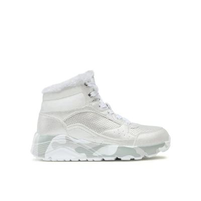 Skechers Uno Lite Camo Dazzle silver/grey dětské zimní boty