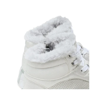 Skechers Uno Lite Camo Dazzle silver/grey dětské zimní boty