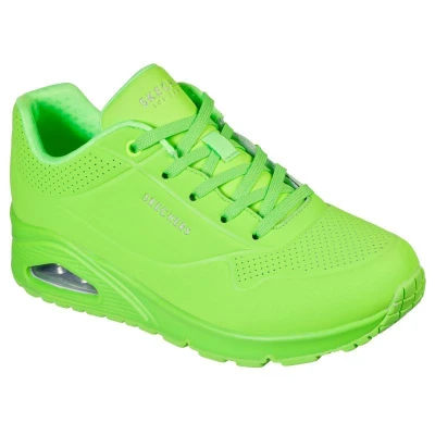 Skechers Uno Night Shades lime green dámské tenisky