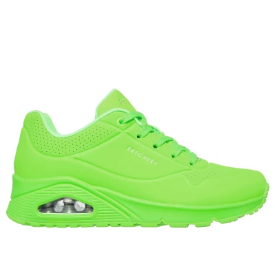 Skechers Uno Night Shades lime green dámské tenisky