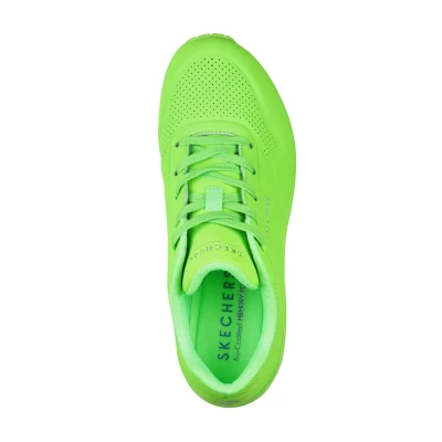 Skechers Uno Night Shades lime green dámské tenisky