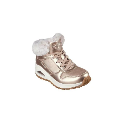 Skechers Uno Rugged Cool Nova rose gold dámské zimní boty