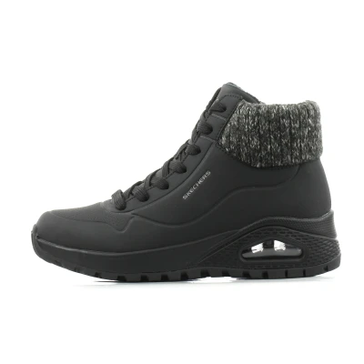 Skechers Uno Rugged Darling Daze black/black dámské zimní boty