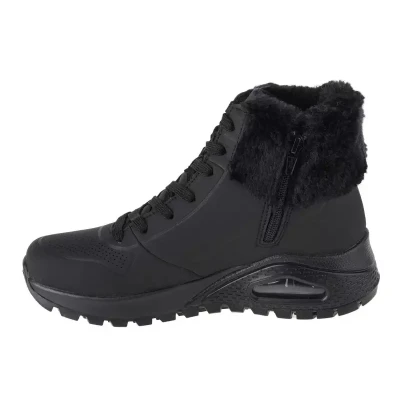 Skechers Uno Rugged Fall Air W black dámské zimní boty