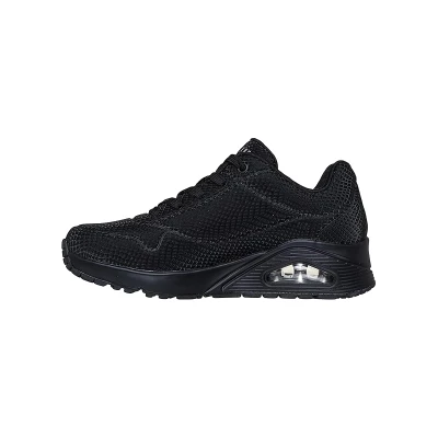 Skechers Uno Shiny scale W black/reflective dámské tenisky