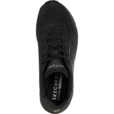 Skechers Uno Shiny scale W black/reflective dámské tenisky