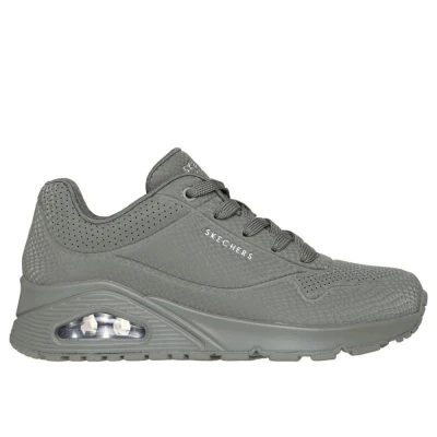 Skechers Uno Shiny scale W olive dámské tenisky