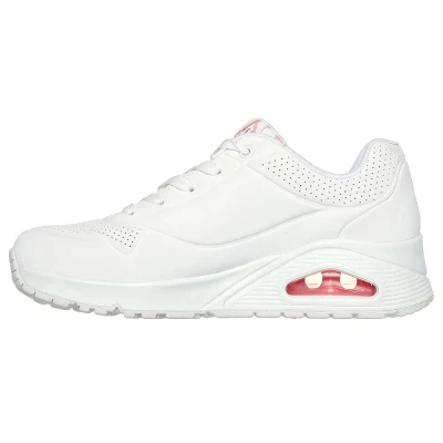 Skechers Uno Spread The Love W white/multi pink dámské tenisky