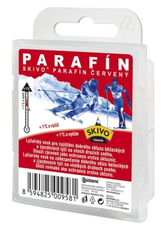 Skivo Parafín červený 40 g Skivo Parafín červený 40 g