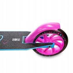 Raven Elena black 145mm skládací koloběžka + led kolečka