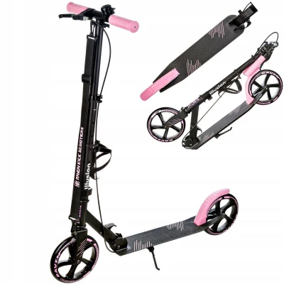 Raven Illusion pink 200mm skládací koloběžka s ruční brzdou Raven Illusion pink 200mm skládací koloběžka s ruční brzdou