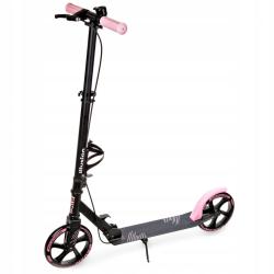 Raven Illusion pink 200mm skládací koloběžka s ruční brzdou