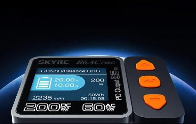 SkyRC B6AC Neo černá nabíječka RC baterií