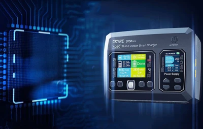 SkyRC D750 MIX černo-šedá nabíječka