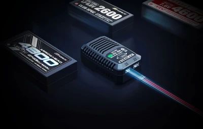 SkyRC e3S 2S/3S černá nabíječka