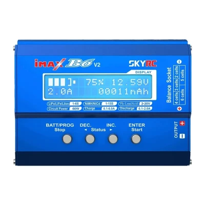 SkyRC iMax B6 V2 modrá nabíječka pro RC modely