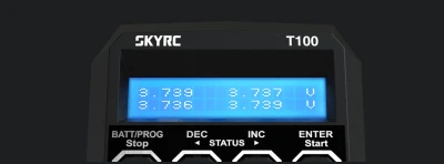 SkyRC T100 2 x 50W dvoukanálová nabíječka