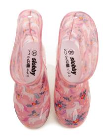 Cortina.be Slobby 166-0030-T1 ružové detské gumáky