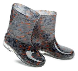 Cortina.be Slobby 166-0032-T1 šedé detské gumáčky