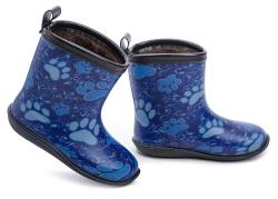 Cortina.be Slobby 166-1009-T1 modré zimné gumáky
