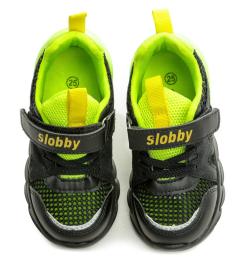 Cortina.be Slobby 171-0041-T1 černo zelené dětské tenisky