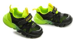Cortina.be Slobby 171-0041-T1 černo zelené dětské tenisky